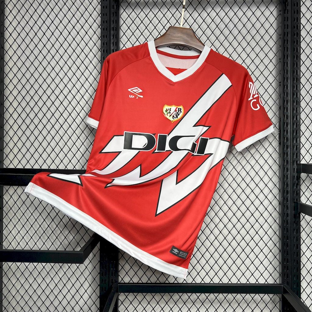 Camseta Rayo Vallecano 2024/25 Home Jersey S-XXL