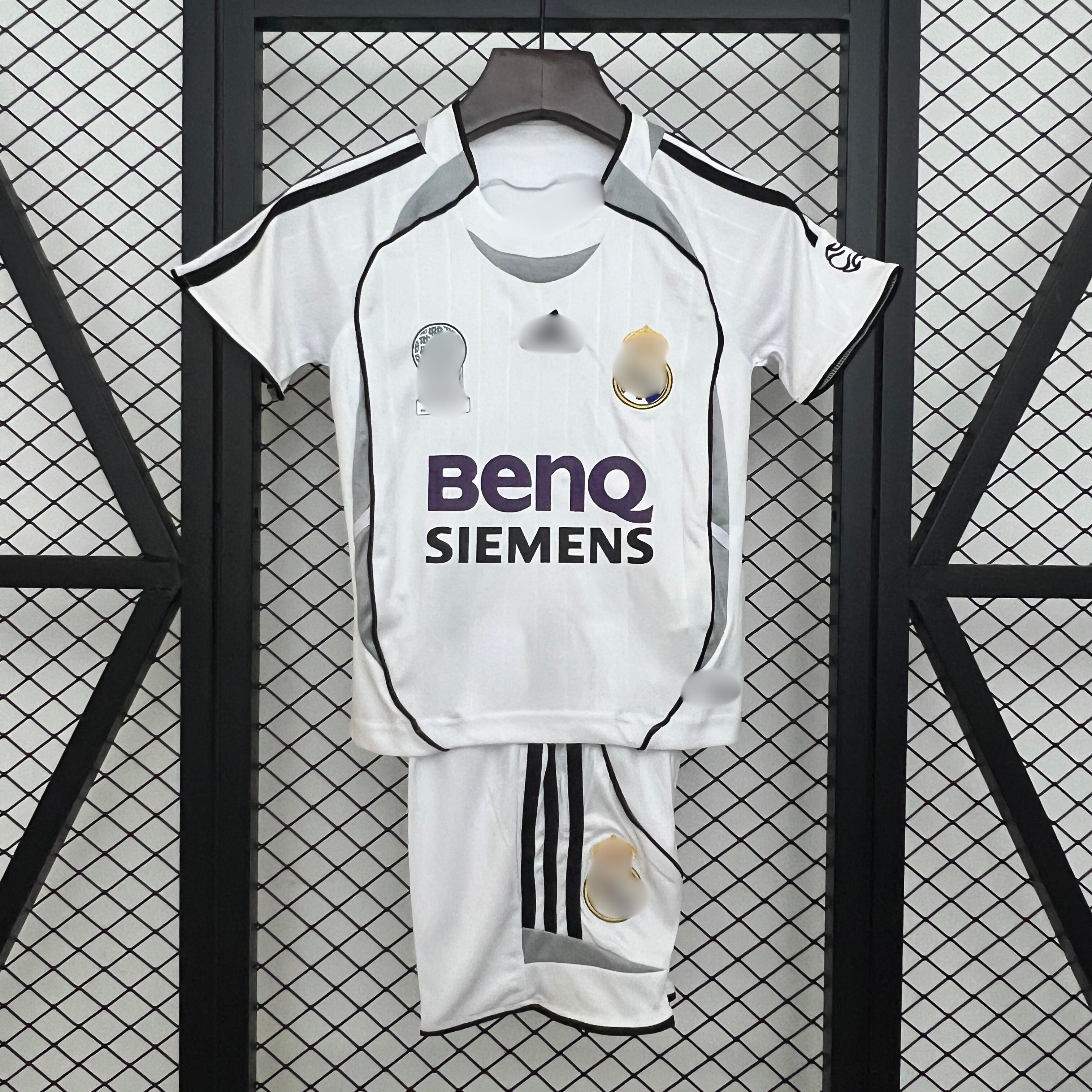 Camiseta Retro Niño Madrid Local 06-07