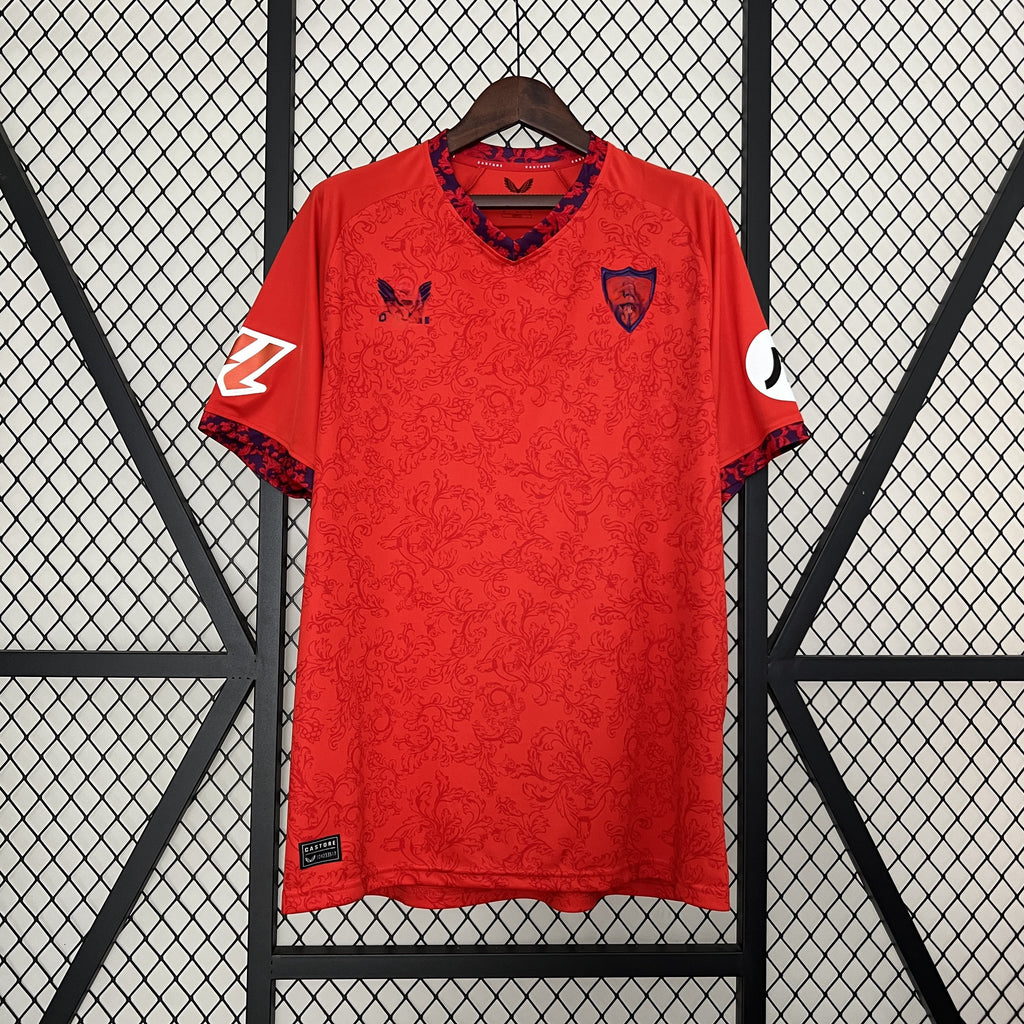 CAMISETA 24-25 Sevilla red away s-xxl