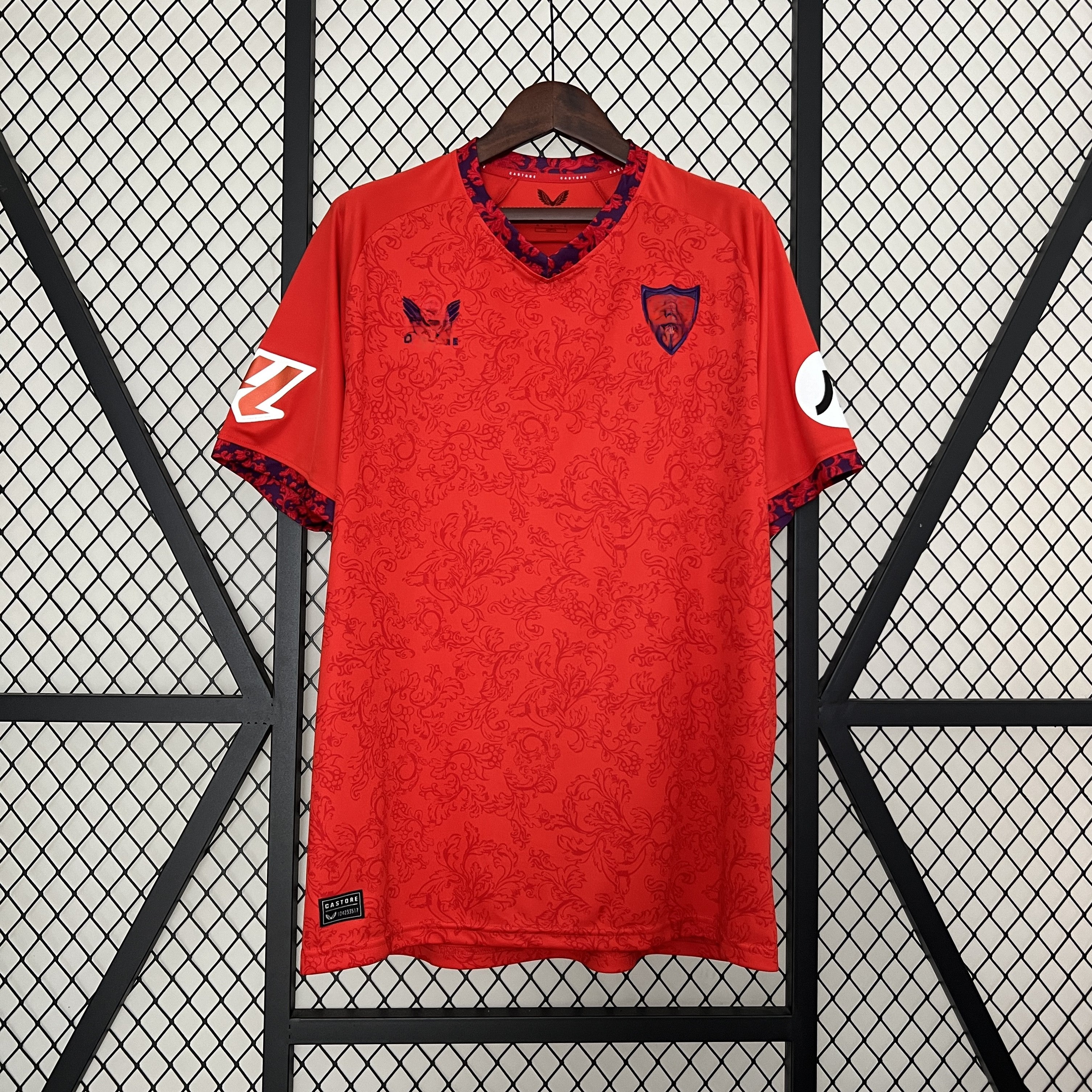 CAMISETA 24-25 Sevilla red away s-xxl
