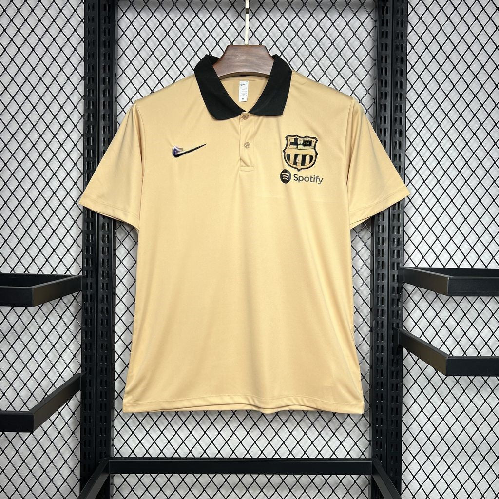 Camiseta Barcelona 2024/25 Polo Khaki Jersey