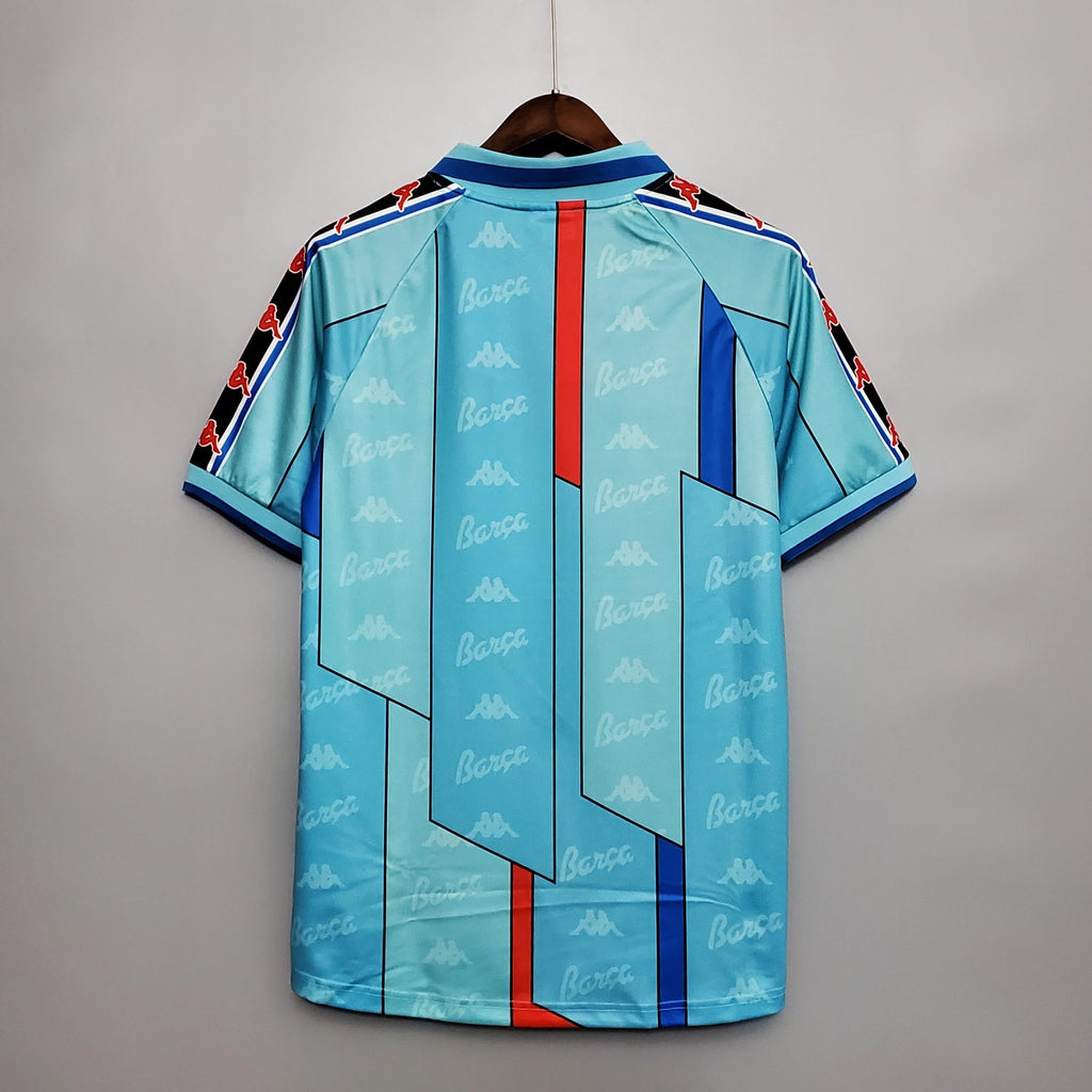 Barcelona Away Retro Shirt 96-97