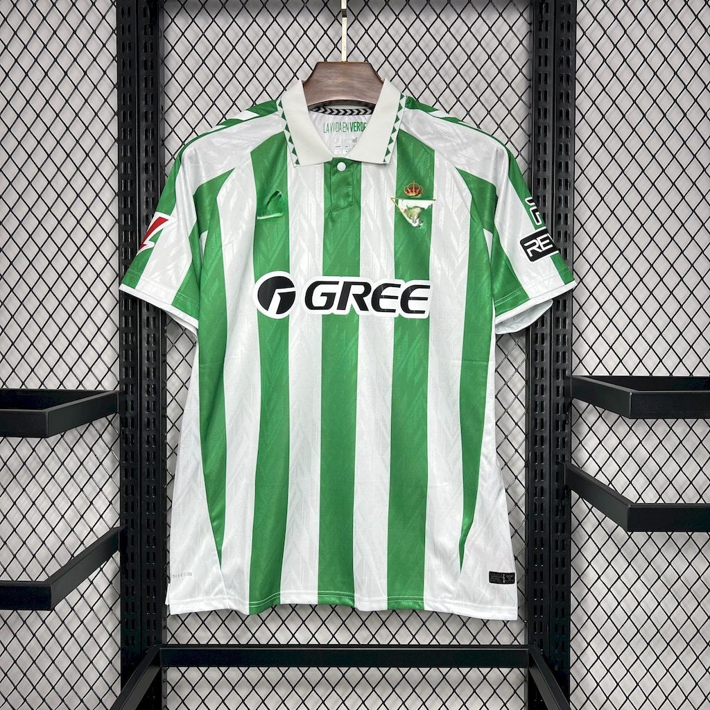Camiseta Real Betis 2024/25 With Sponsors+Patch Home Jersey