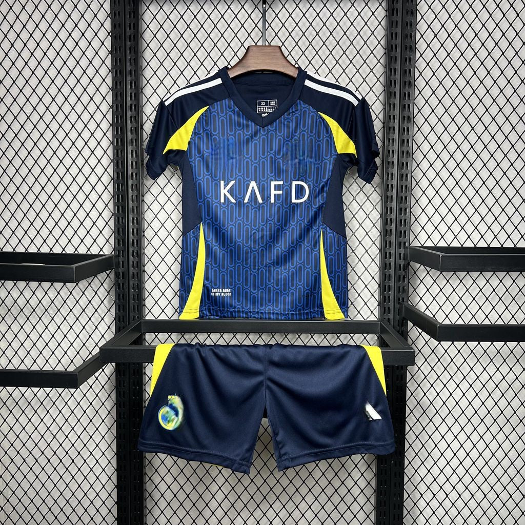 Al-Nassr 2024/25 Away Kids Kit