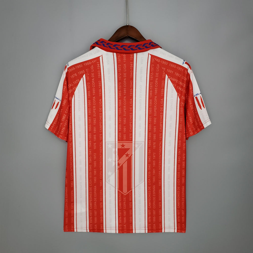 Camiseta Retro Atlético de Madrid Local 95-96 espalda