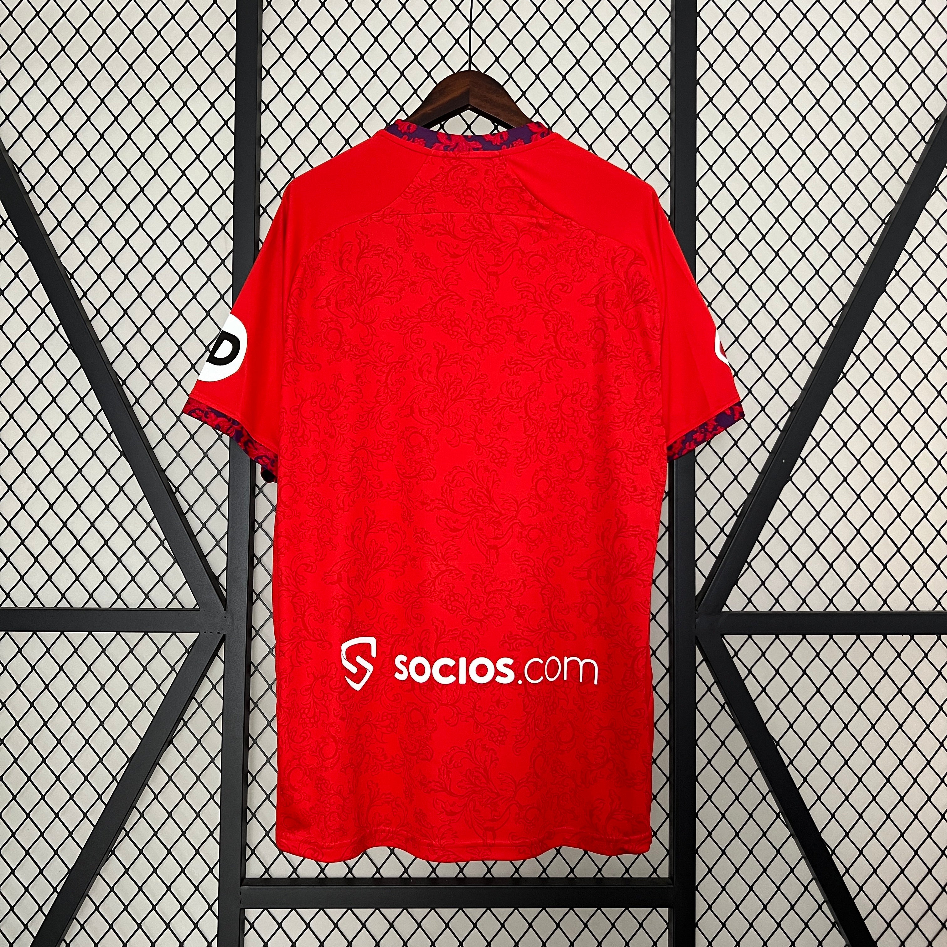 CAMISETA 24-25 Sevilla red away s-xxl