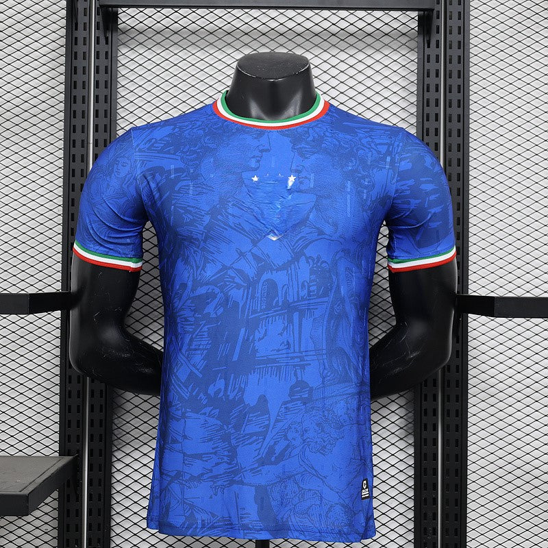 Camiseta 2024 Italy special player version blue S-2XL