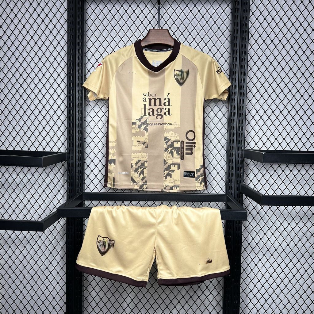 Malaga 2024/25 Thirds Away Kids Kit