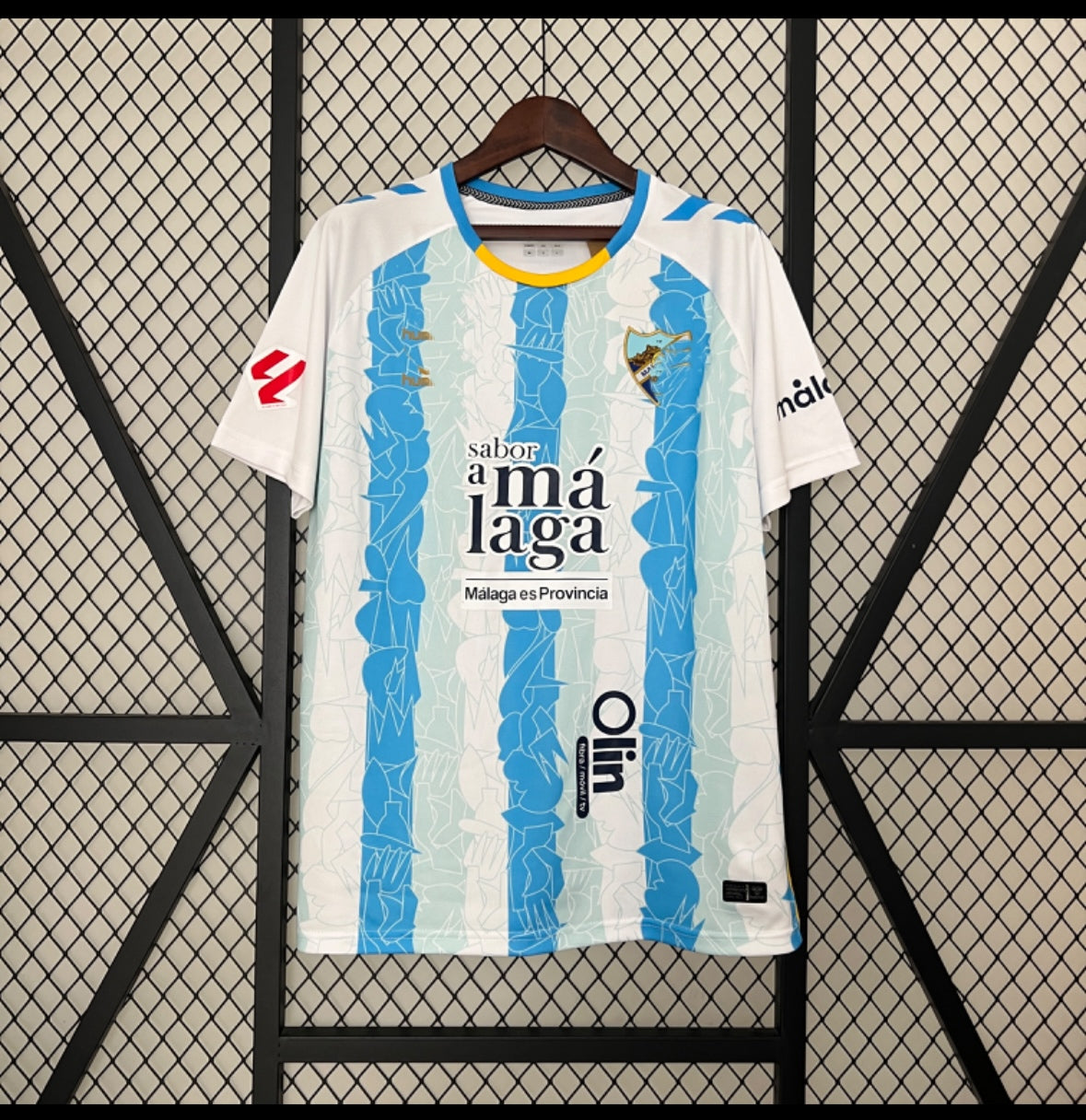 CAMISETA OFICIAL 1ª EQUIPACION MALAGA CF 2024/25 -ADULTO