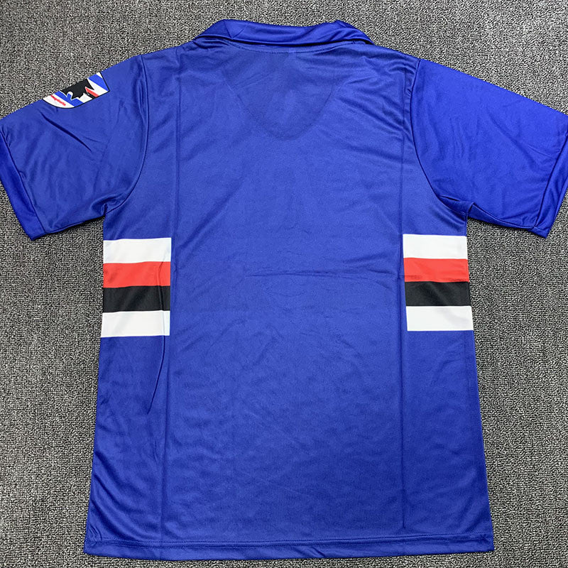 Sampdoria Home Retro Shirt 90-91