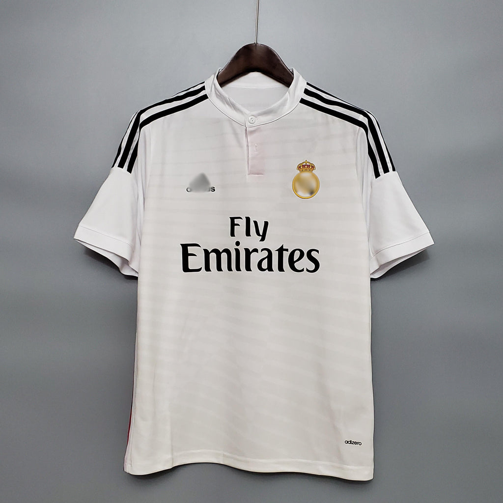  Camiseta Retro Real Madrid Local 14-15 delante
