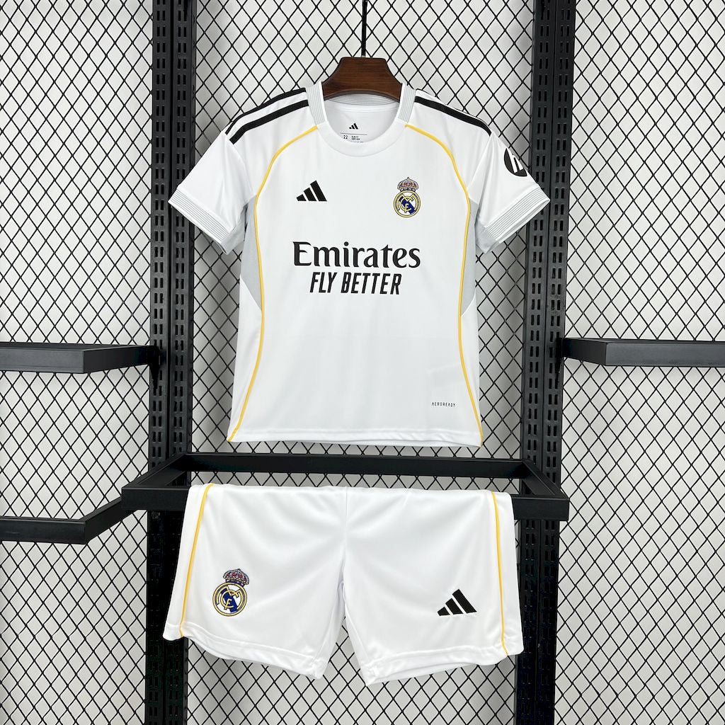 Camiseta niño 25/26 kids Real Madrid home size: 16-28