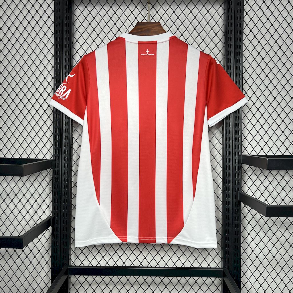 Camiseta Sporting de Gijon 2024/25 Home Jersey S-XXL