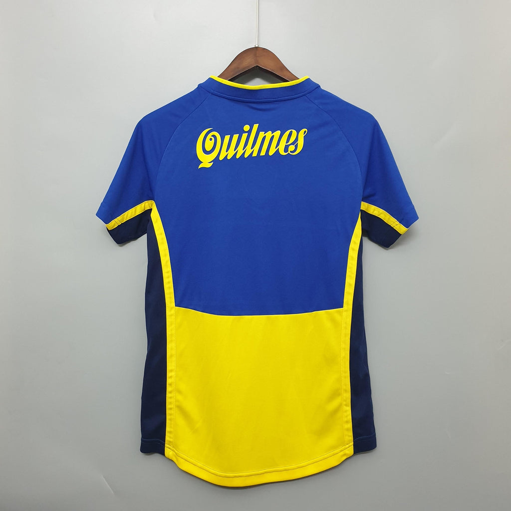 Boca Juniors Home Retro T-shirt 00-01