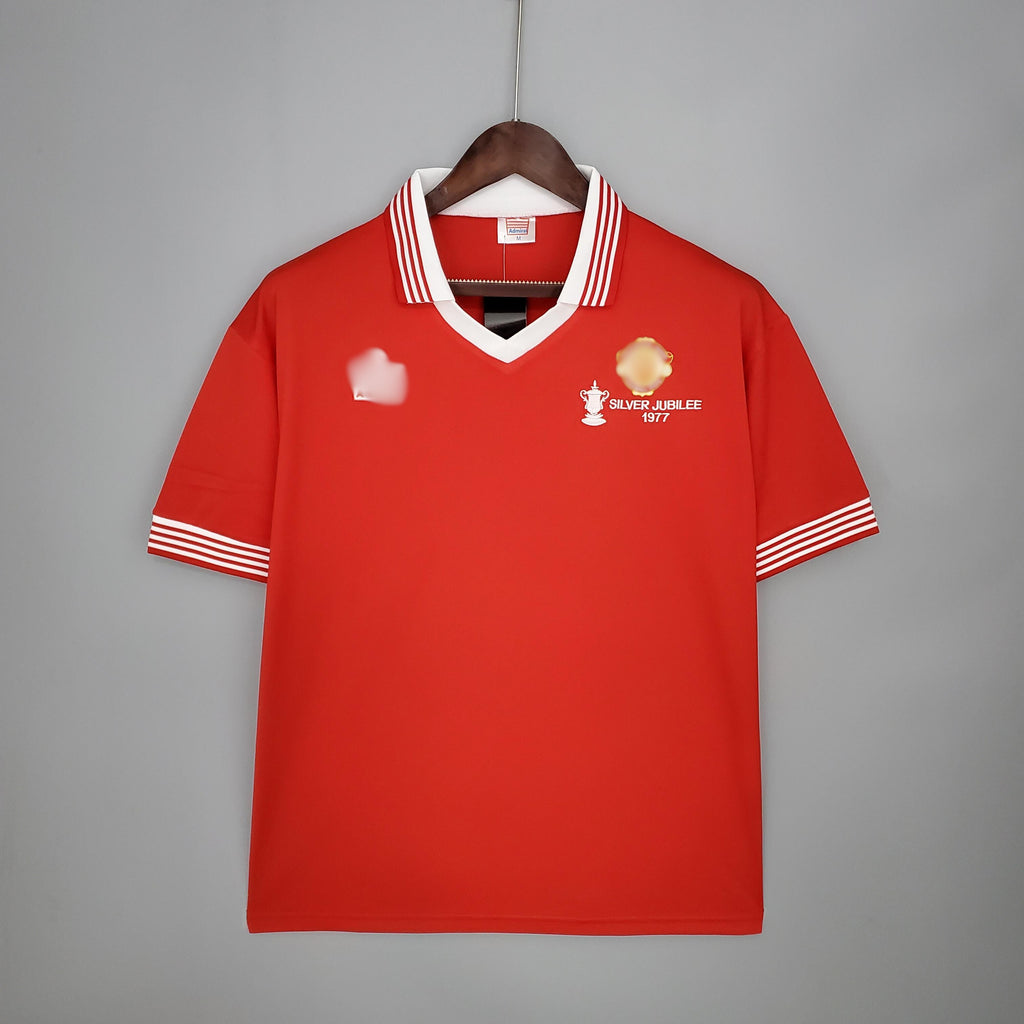 Camiseta Retro Manchester United 77-78