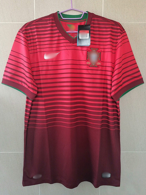 Portugal Home Retro Shirt 2014
